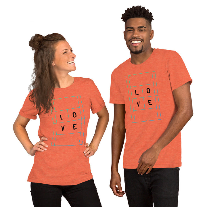 Love Graphic Printed T-shirt for men and women