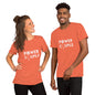 Power Couple T-shirt for Both Men and Women