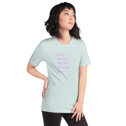 Cute Mommy Graphic Printed T-shirt