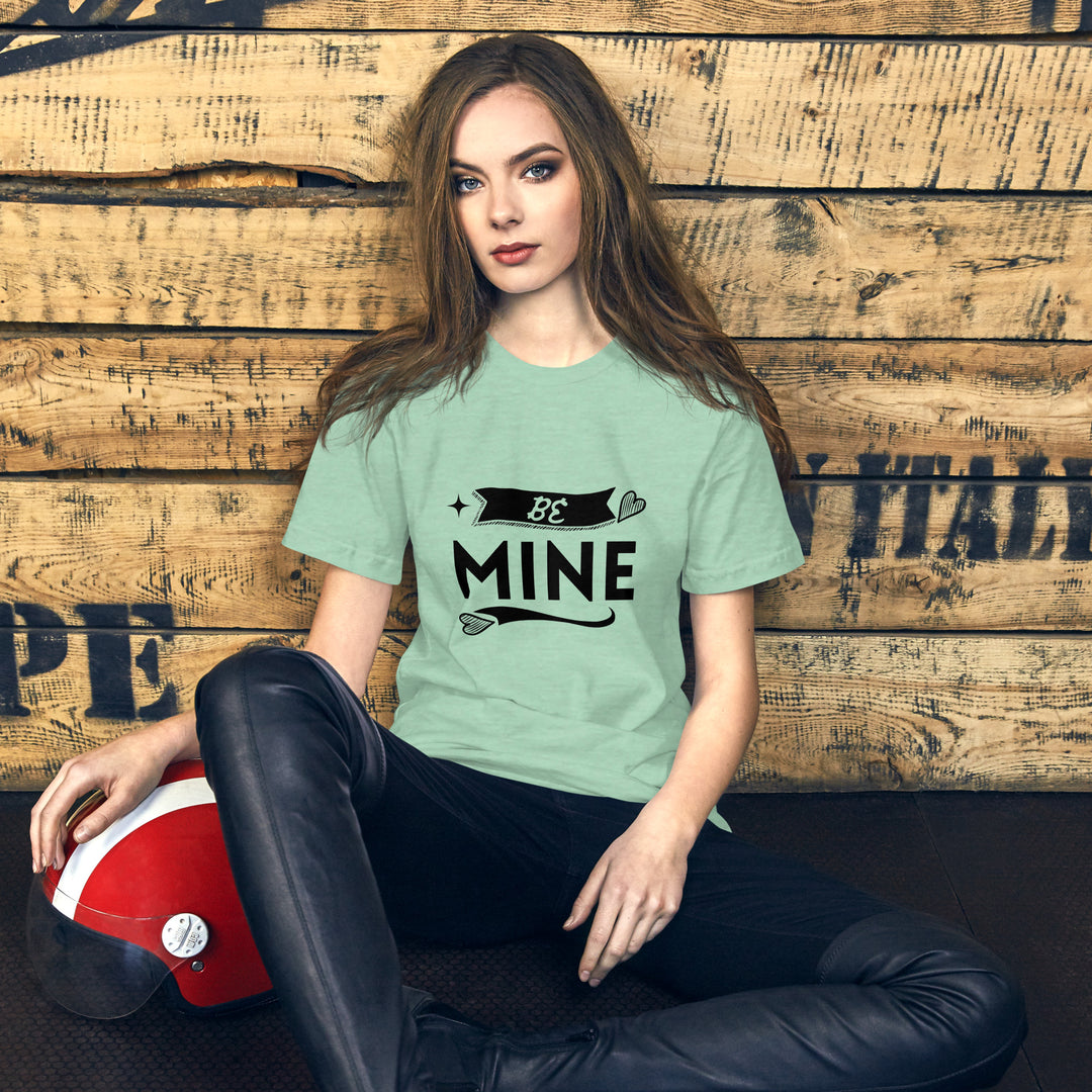 Cute Round Neck Graphic Printed T-shirt for Women