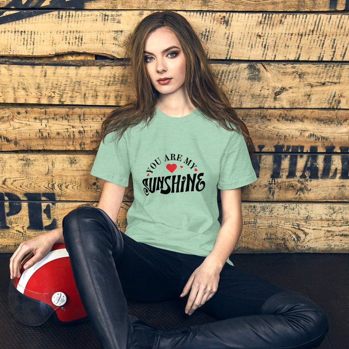 Casual Love Graphic Printed T-shirt for Women