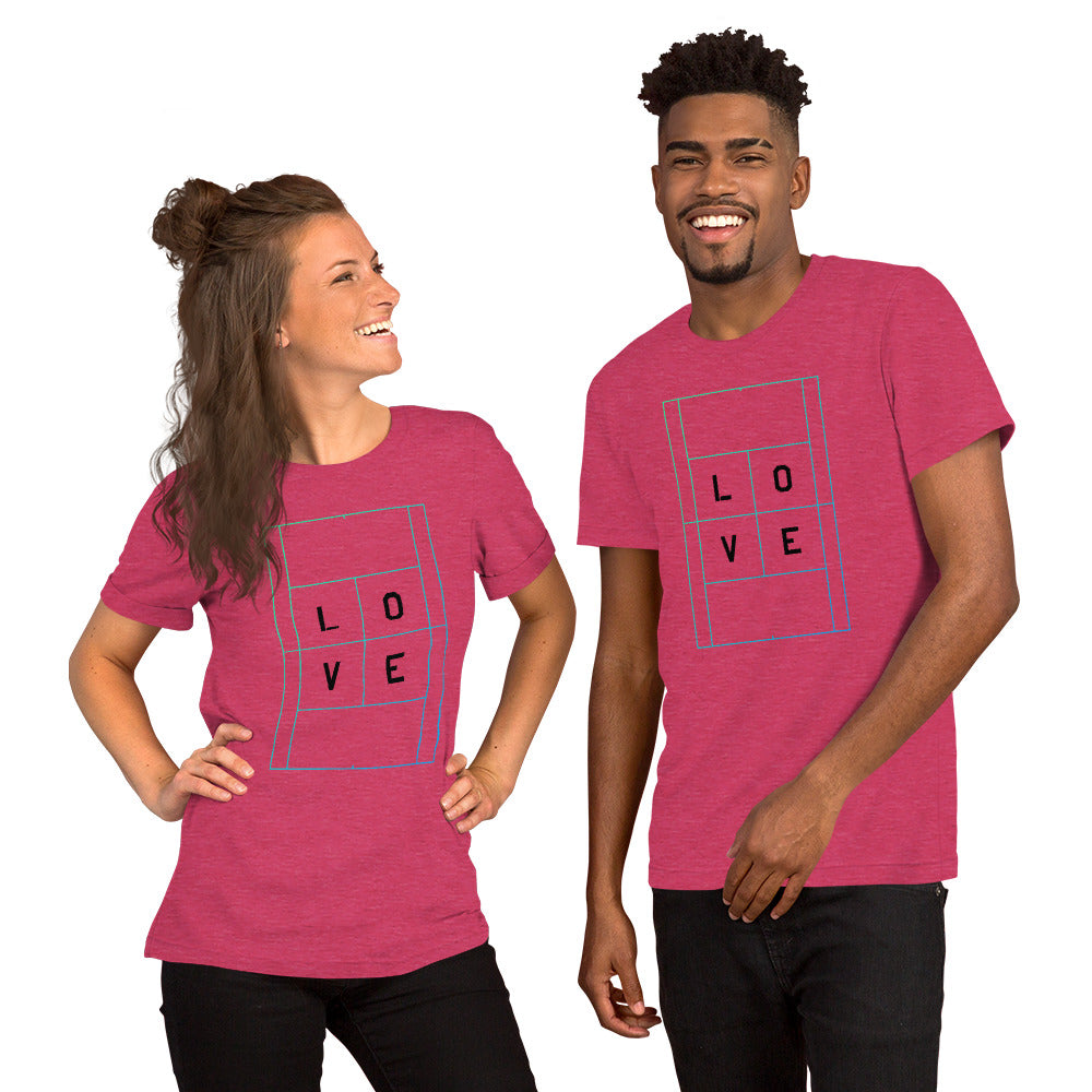 Love Graphic Printed T-shirt for men and women