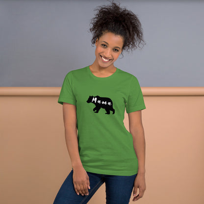 Bear Mama Printed T-shirt