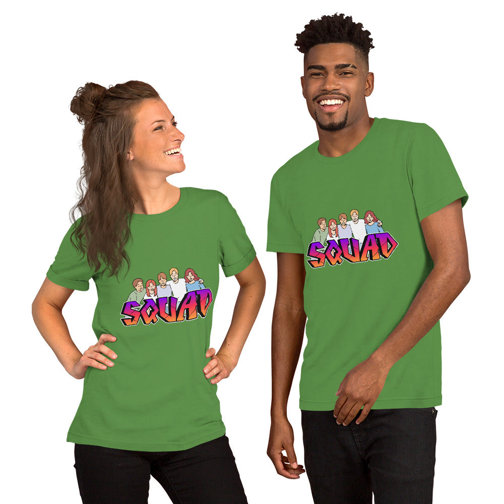Unisex Casual Graphic Printed T-shirt for Friends