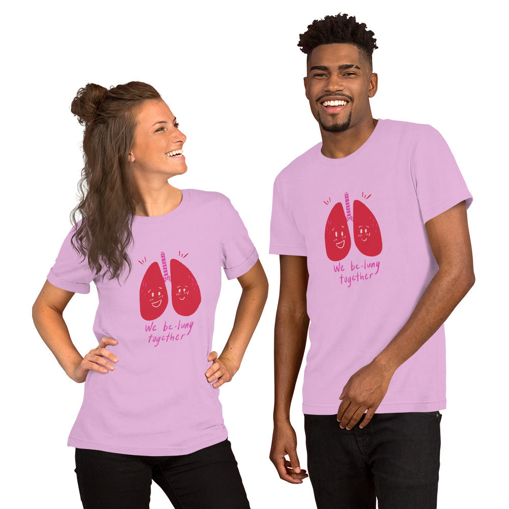 Cute Love Graphic Printed T-shirt for for both Men and Women