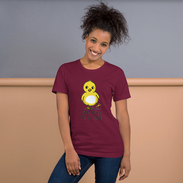 Cute Graphic Printed Tweety Girl  T-shirt