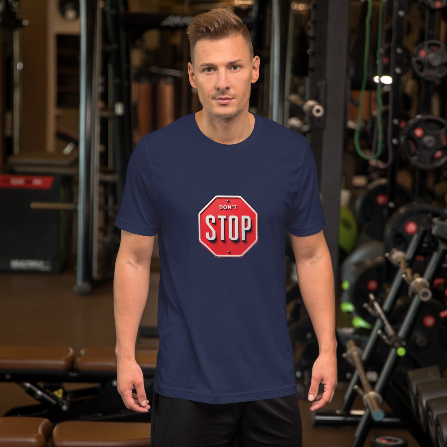 Classic Don't Stop Graphic T-shirt - Men and women Tshirts