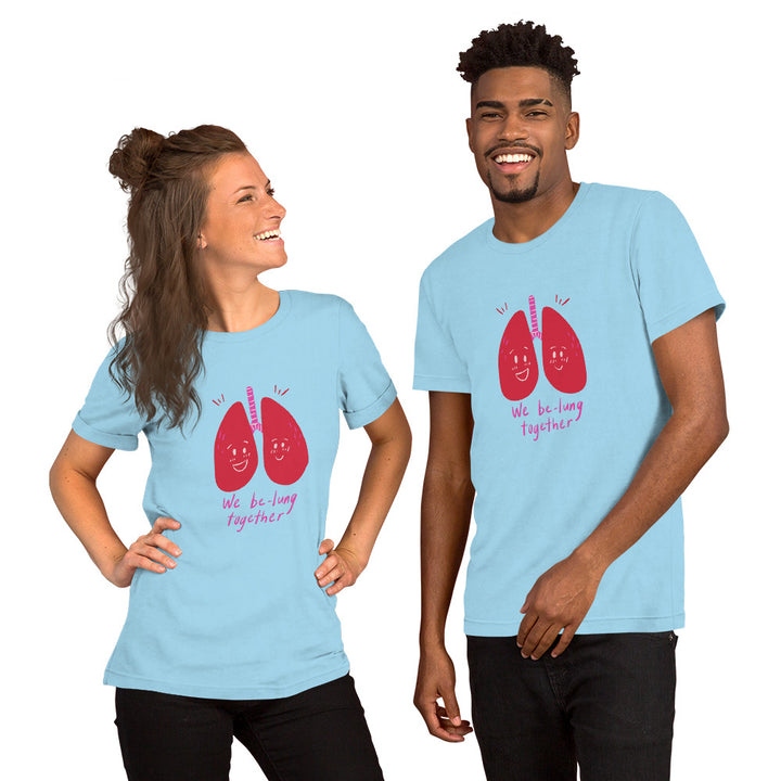 Cute Love Graphic Printed T-shirt for for both Men and Women