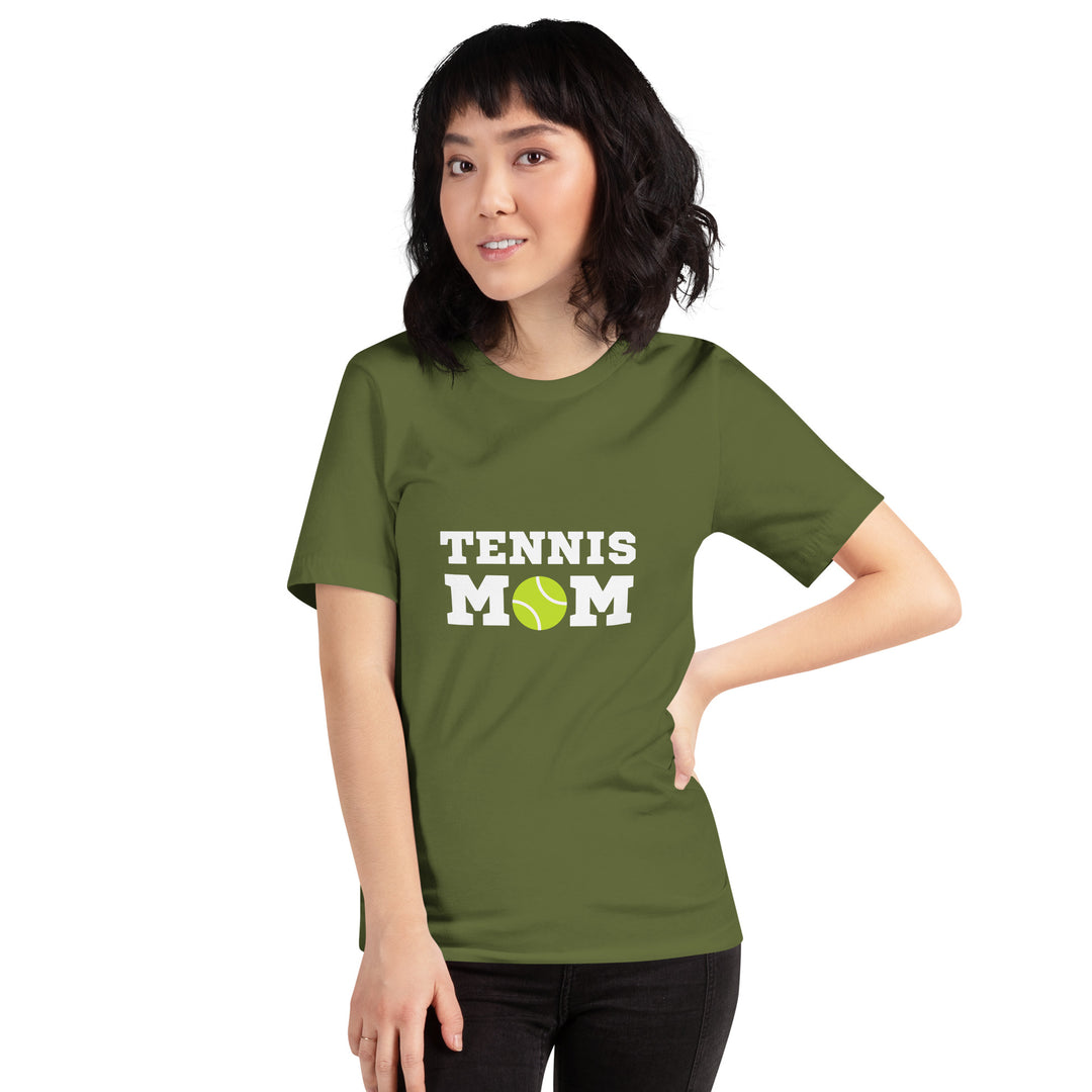 Classic Tennis Mom Printed T-shirt