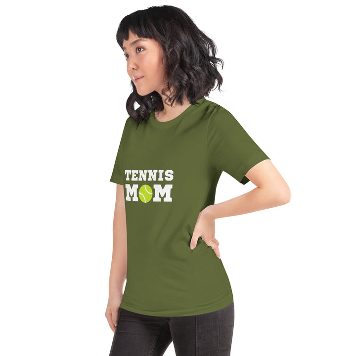 Classic Tennis Mom Printed T-shirt
