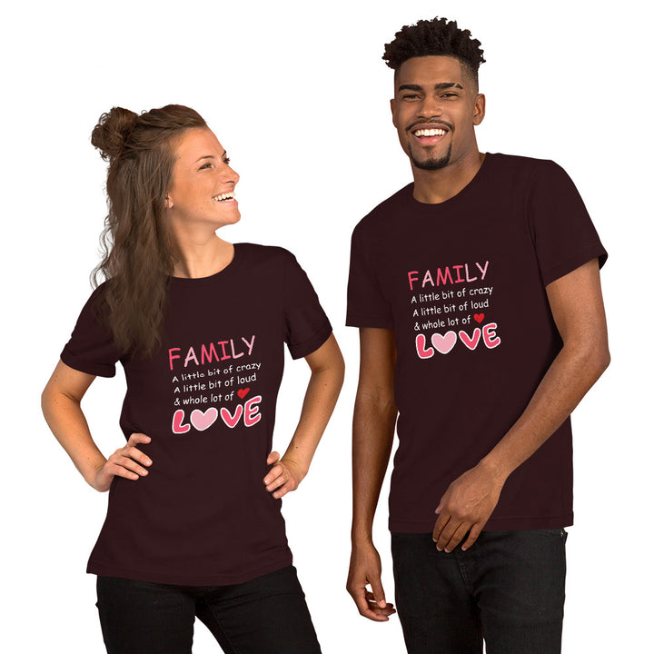 Cute Family T-shirt for Both Men and Women