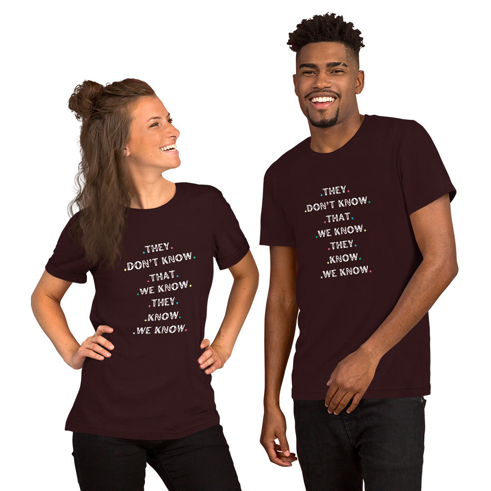 Unisex Casual Graphic Printed T-shirt for Friends