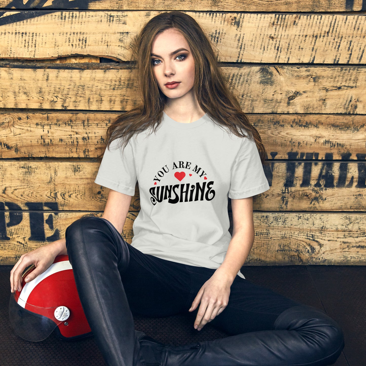 Casual Love Graphic Printed T-shirt for Women