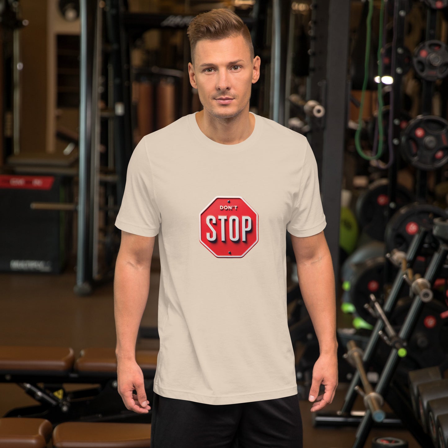 Classic Don't Stop Graphic T-shirt - Men and women Tshirts