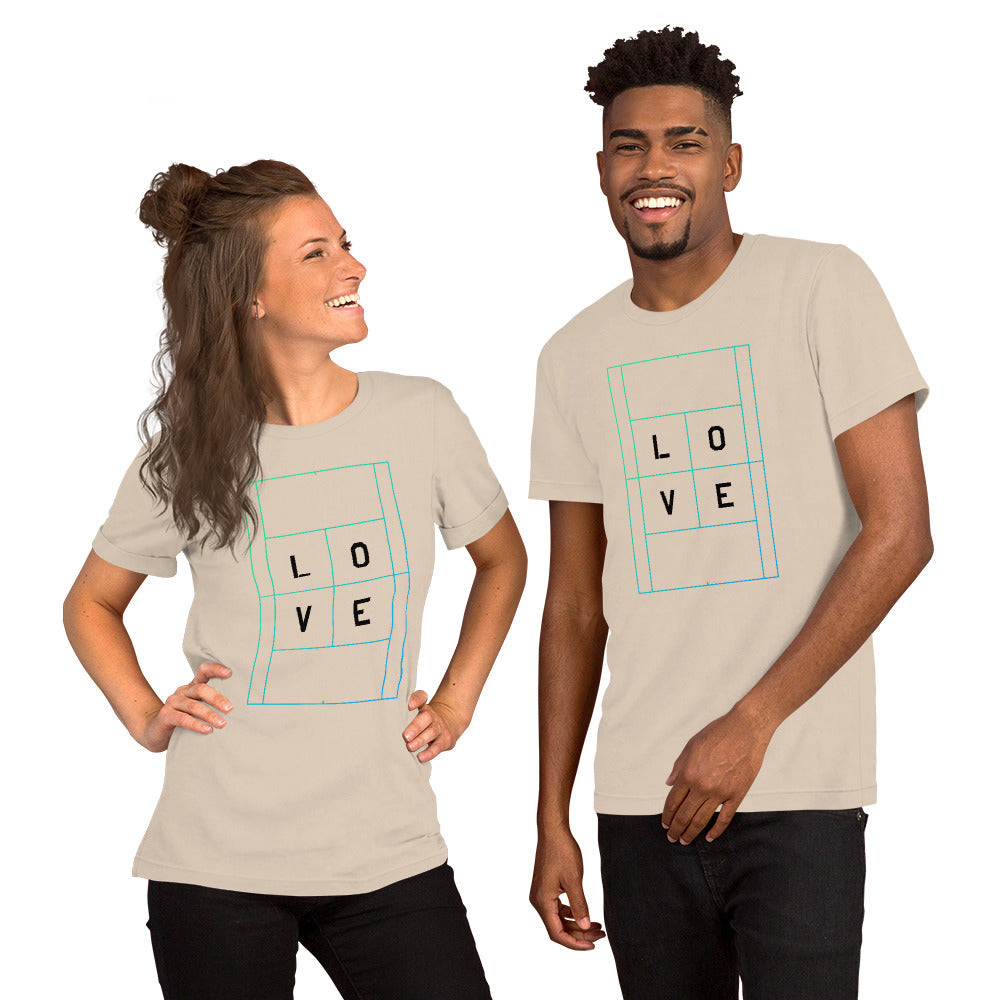 Love Graphic Printed T-shirt for men and women