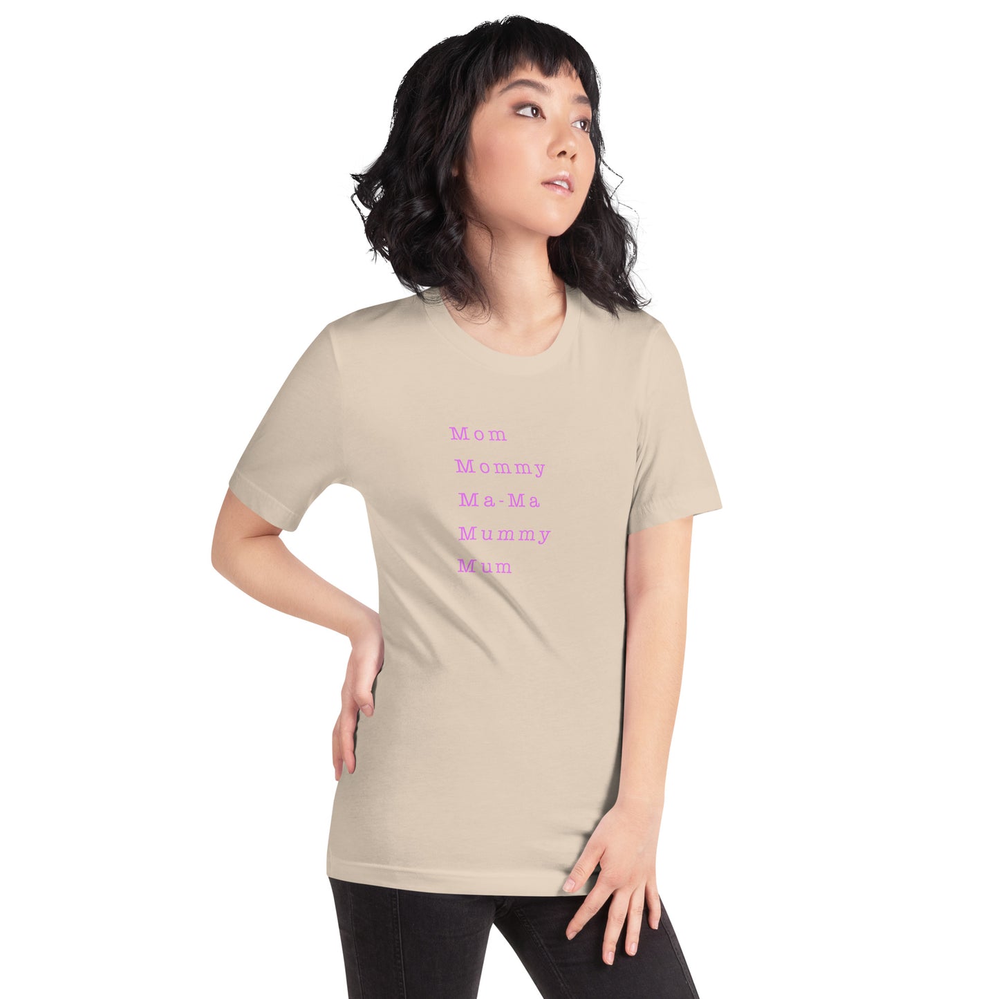 Cute Mommy Graphic Printed T-shirt