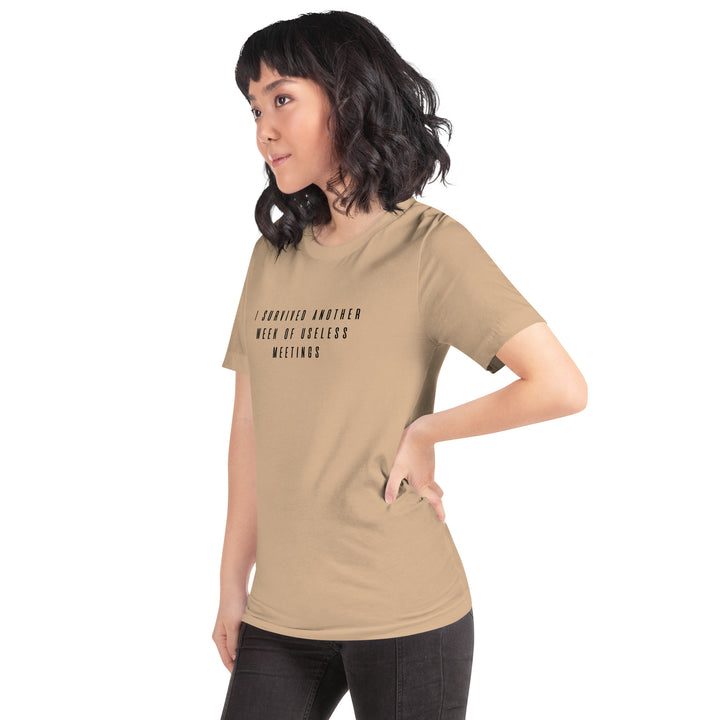 Graphic Printed Office Wear T-shirt for Men and Women
