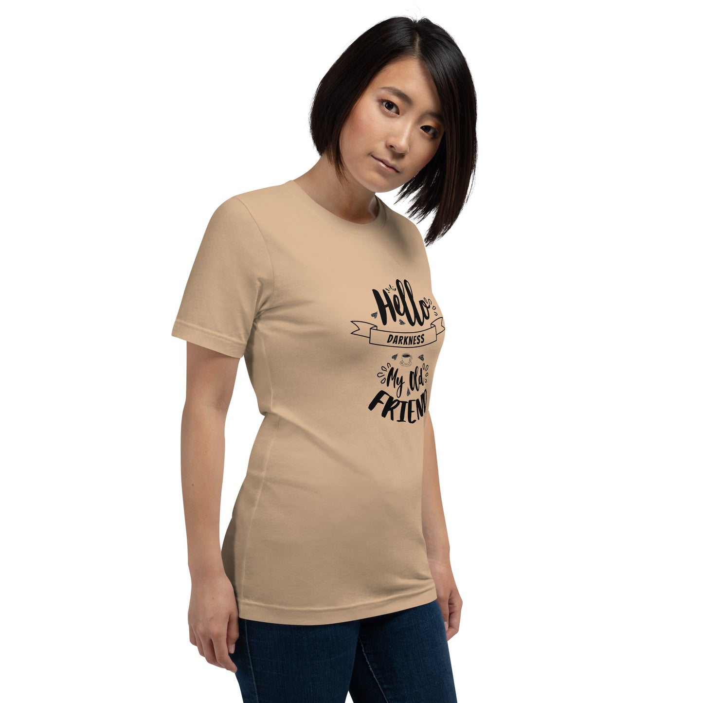 Classic Round Neck Graphic Printed T-shirt