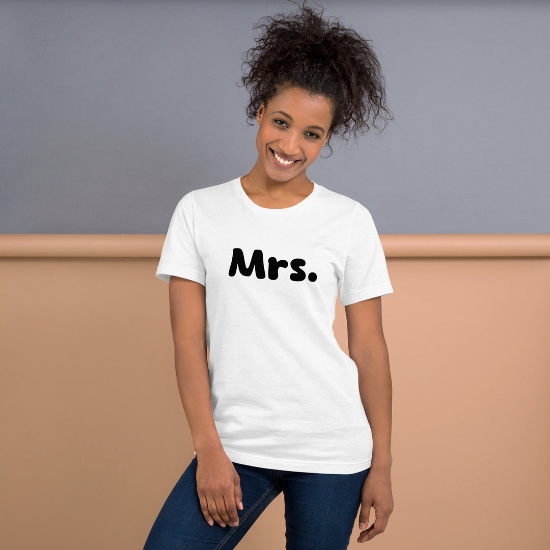 Cool Graphic Printed T-shirt for Women (For Couples)