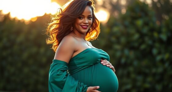 chic pregnancy fashion statements