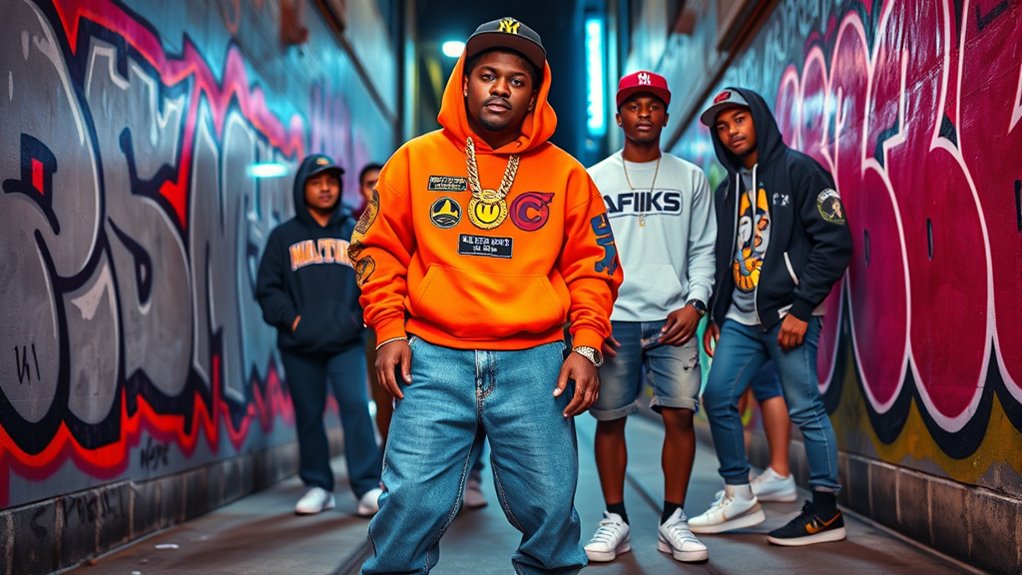 hip hop shapes global streetwear