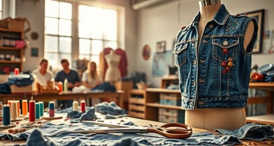 revamp old denim style