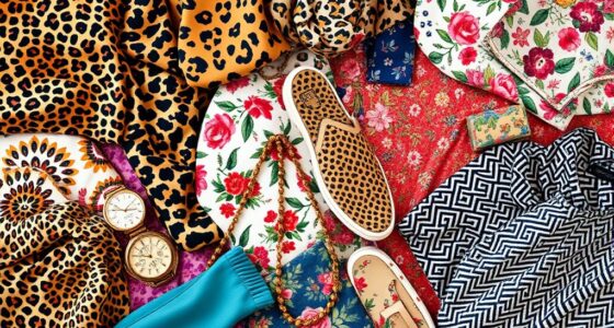 stylish coordinated prints