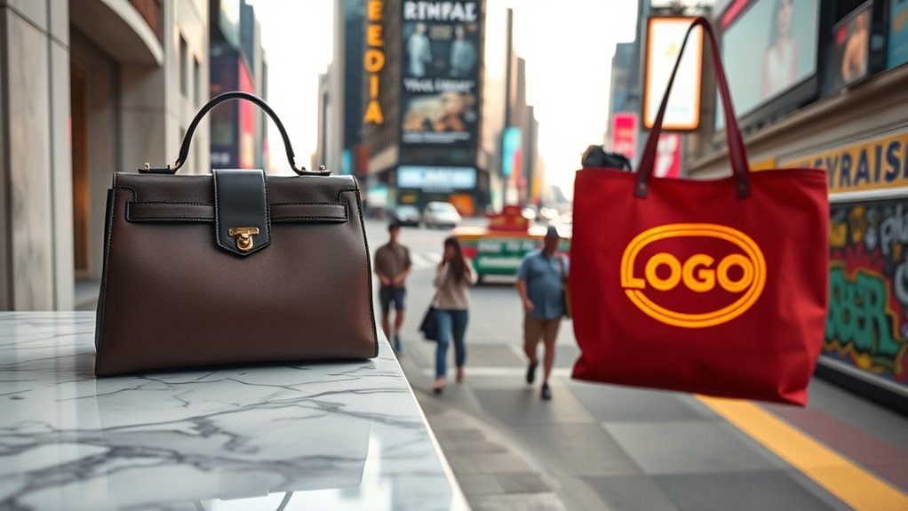 subtle elegance over logos