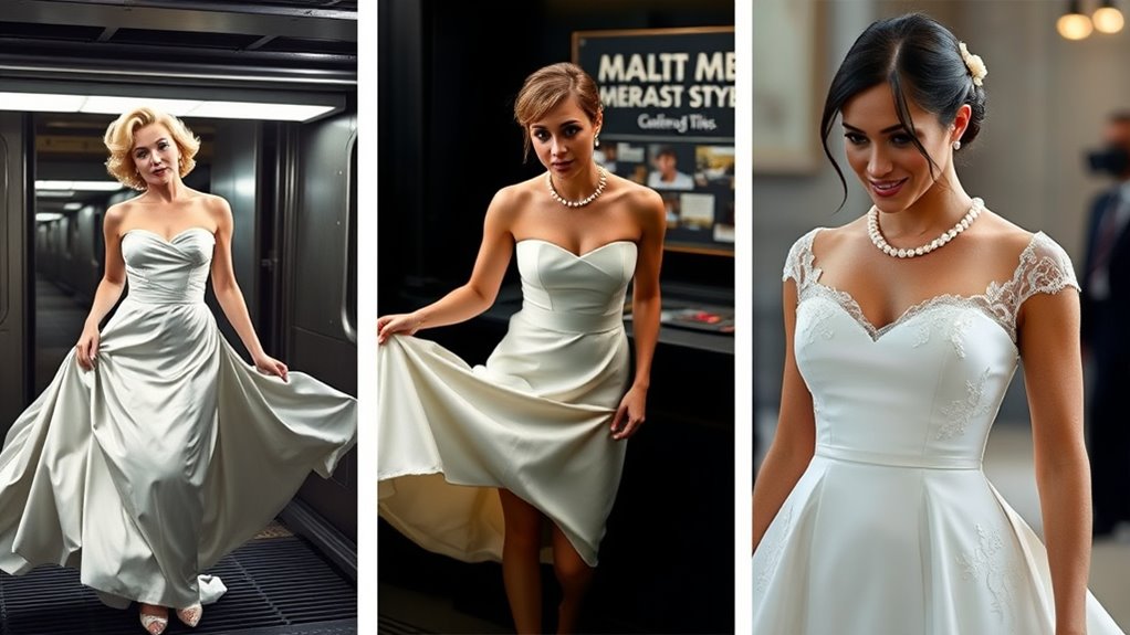white dresses symbolize elegance