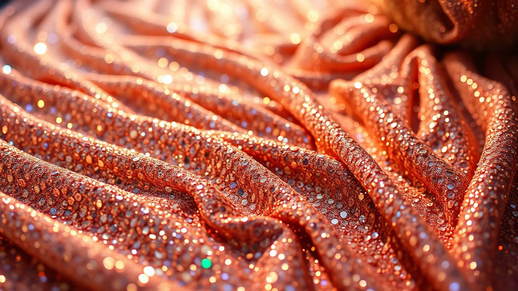 bold makeup and jewelry