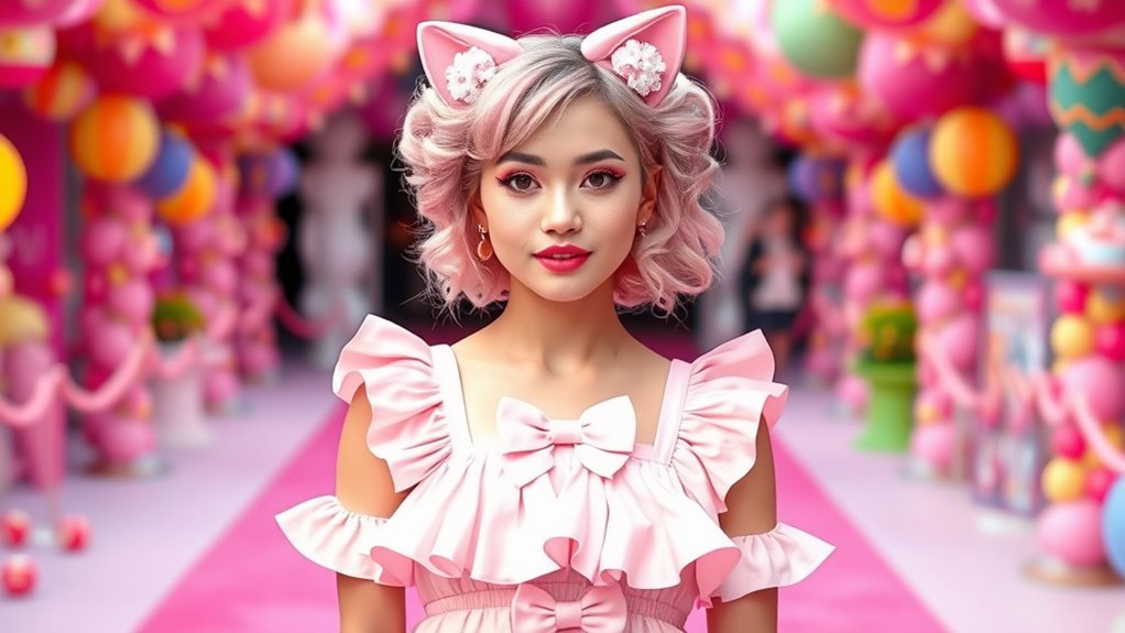 bold playful kawaii fashion