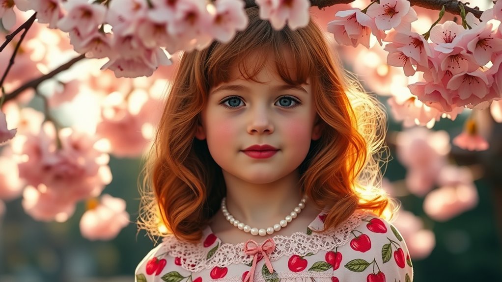 cherry red nostalgic fashion