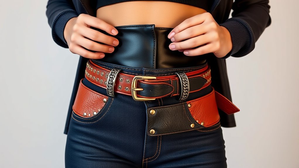 choose and wear belts properly