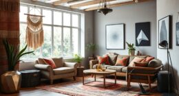 contemporary boho with edge