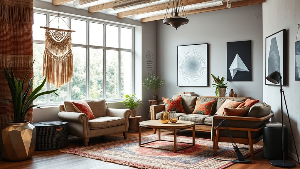 contemporary boho with edge