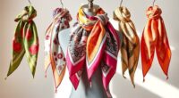 creative scarf styling methods