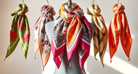 creative scarf styling methods