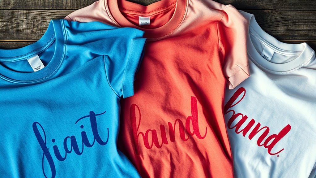 custom handwritten t shirt fonts