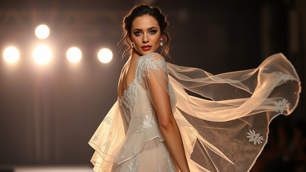 layered sheer fabric combinations