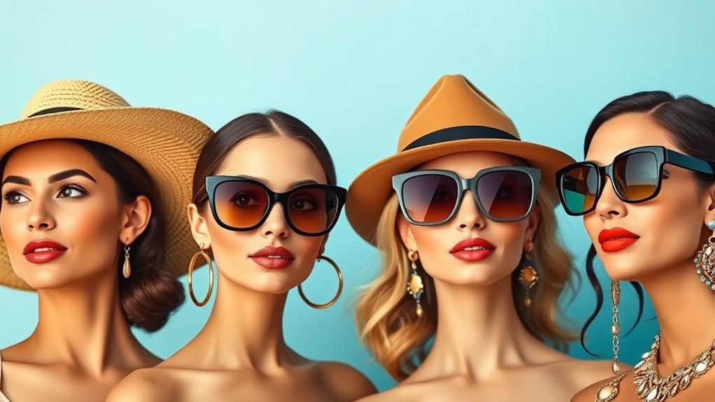 personalized face shape accessories