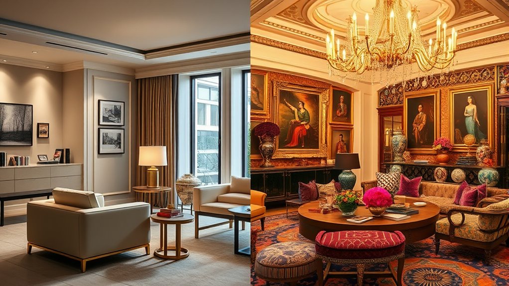 subtle elegance vs bold excess