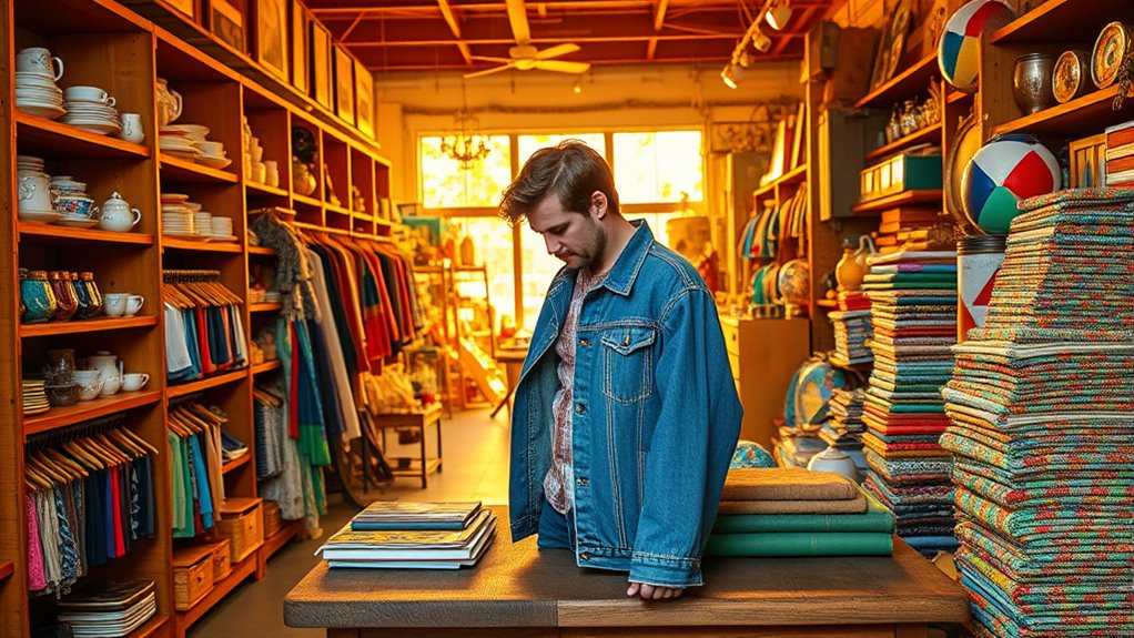 thrift shopping tips and upcycling