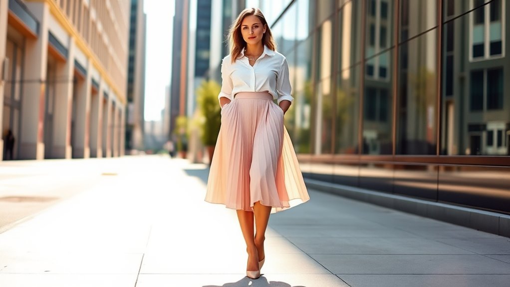 versatile skirts with accessories