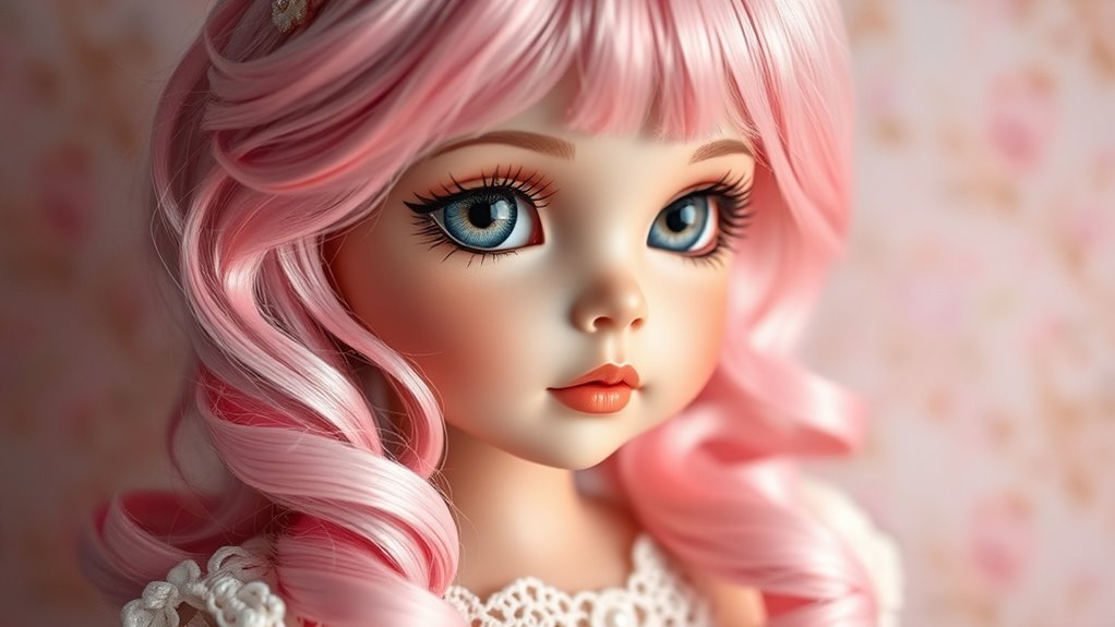 vintage porcelain doll aesthetic