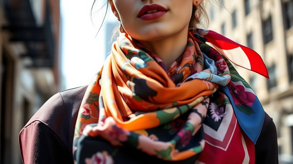 vintage scarves embrace sustainable style
