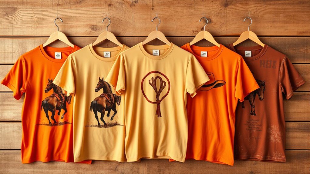 western motifs symbolize rugged independence
