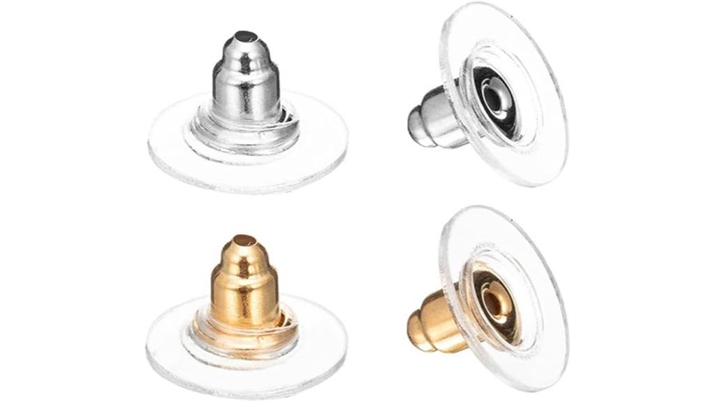 100 pcs fishhook earring backs