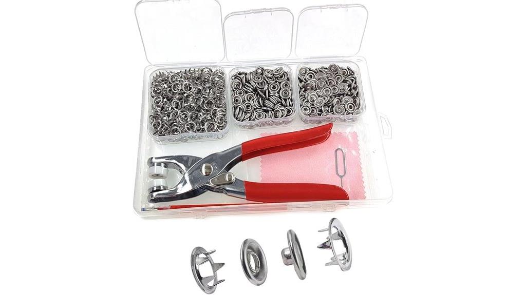 200 sets snap fasteners