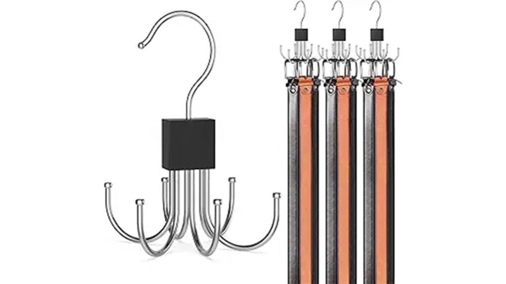 3 pack belt hanger organizer