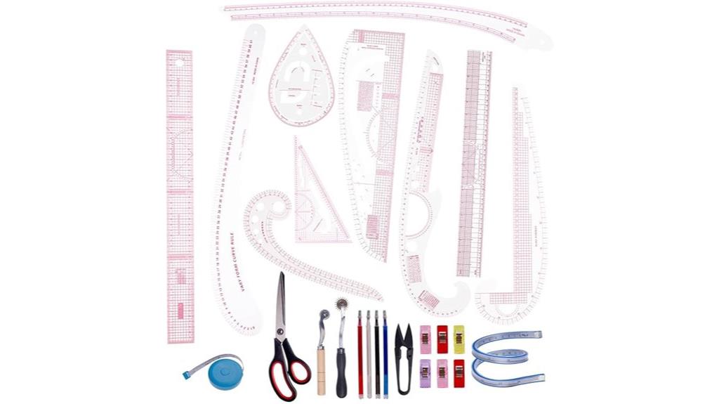 acrylic tailor sewing ruler